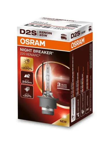 ŻARÓWKA XENARC NIGHT BREAKER LASER D2S 85V 35W P32D-2 1 SZT. ams-OSRAM 66240XN2)