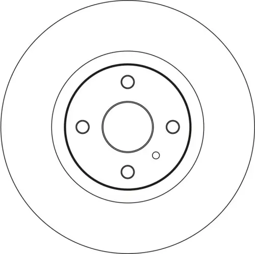 TARCZA HAM. FIAT P. 124 SPIDER 1,4 16- TRW DF6539)