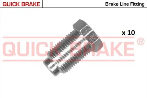 KPL=10SZT!!!! KOŃCÓWKA PRZEWODU HAM. M12X1 QUICK BRAKE 171-B5L-10)
