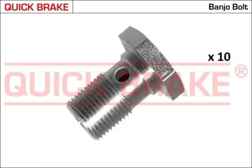 KPL=10SZT!!!! ŚRUBA PRZEWODU ELASTYCZNEGO - 12X1/24/S17 QUICK BRAKE 3250-10K)