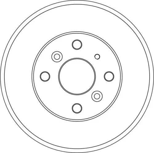 BĘBEN HAM. MAZDA T. 2 1,5 14- BEZ ŁOŻYSKA TRW DB5051)