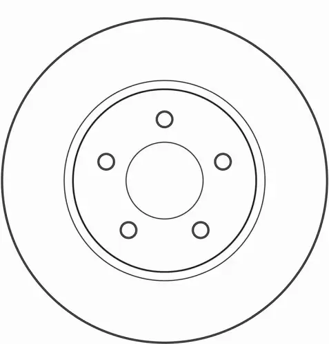 TARCZA HAM. FORD P. MAVERICK 2,0-3,0 V6 24V 01- TRW DF3920S)