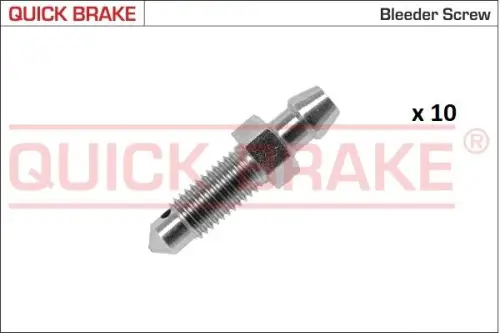 KPL=10SZT!!!! ODPOWIETRZNIK HAM. M7 X 1 S9 DŁ. 32,5 QUICK BRAKE 171-0088-10)