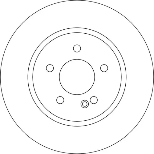 TARCZA HAM. DB T. W205/S205/C205/A205 1,5-2,2 14-23 TRW DF6680)