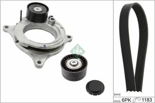 ZESTAW PASKA WIELOROWK. BMW 2/3 M2/M3 Schaeffler INA 529 0595 10)