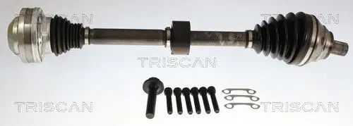PÓŁOŚ VW E-GOLF VII PR 665MM TRISCAN 8540 297050)