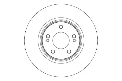 TARCZA HAM. HYUNDAI P. SONATA 2,5 20- TRW DF6763S)