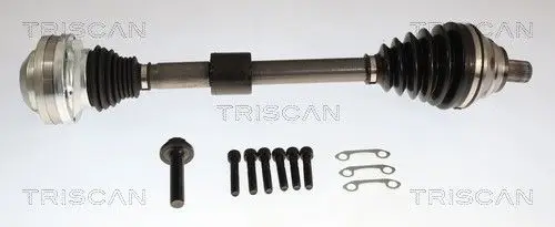 PÓŁOŚ SKODA/SEAT/VW 1,4TSI/1,5TSI PR 614MM TRISCAN 8540 297061)