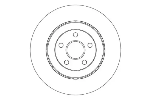TARCZA HAM. JEEP P. GRAND CHEROKEE 3,0 CRD/3,6-6,4 4X4 10- TRW DF6569S)