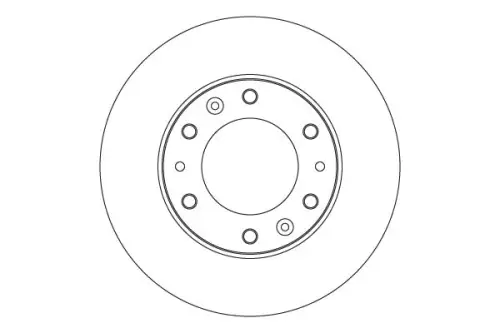 TARCZA HAM. HYUNDAI P. H350 2,5 CRDI 15- TRW DF6805S)