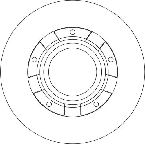 TARCZA HAM. TORD T. TOURNEO/TRANSIT 2,0-2,2 TDCI 12- TRW DF6558S)