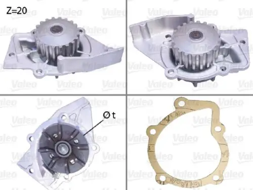 WATERPOMP VALEO 506575)