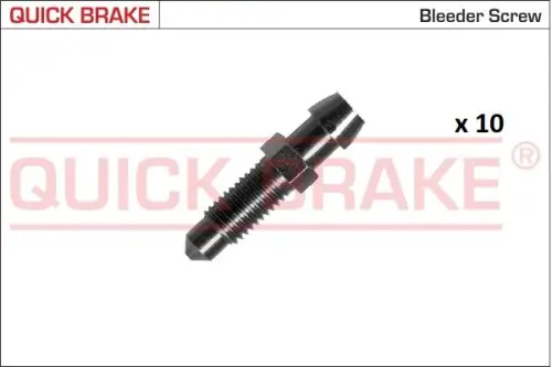 ONTLUCHTINGSSCHROEF / -NIPPEL, ONTLUCHTINGSSCHROEF/-KLEP QUICK BRAKE 0105)