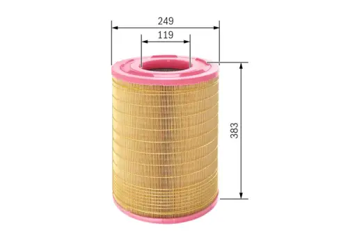 LUCHTFILTER BOSCH F 026 400 067)