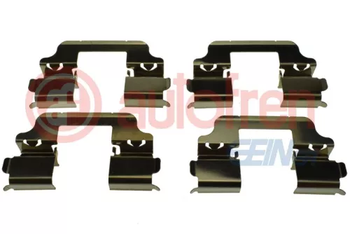 Accessoirekit, schijfremblokken AUTOFREN SEINSA D42462A)