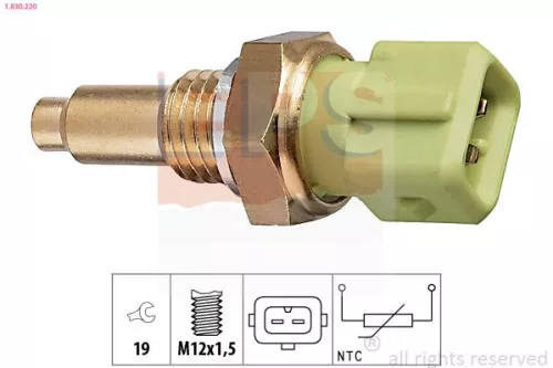 Sensor, koelvloeistoftemperatuur EPS 1.830.220)