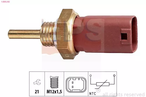 Sensor, koelvloeistoftemperatuur EPS 1.830.242)