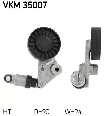 Riemspanner, V-geribbelde riem SKF VKM 35007)