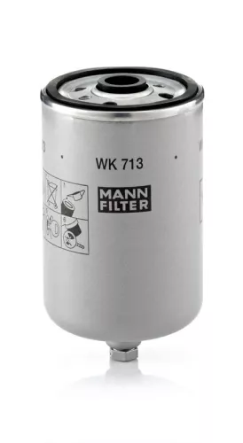 Brandstoffilter MANN-FILTER WK 713)