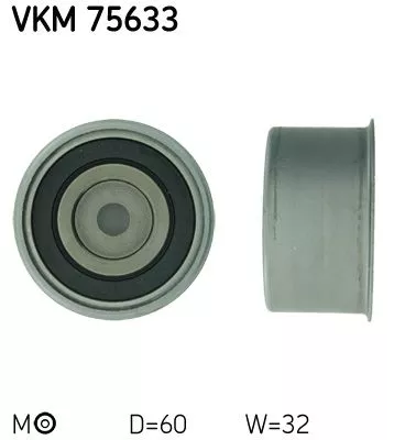 Tensioner Pulley, timing belt SKF VKM 75633)