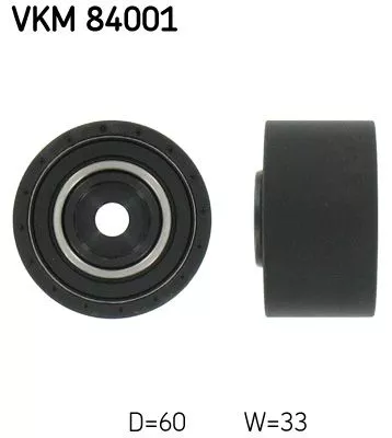 Ombuigingspoelie/geleidingspoelie, distributieriem SKF VKM 84001)