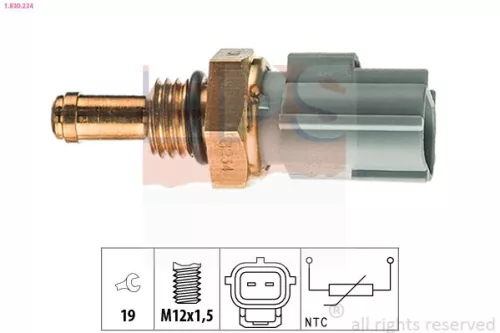 Sensor, koelvloeistoftemperatuur EPS 1.830.234)