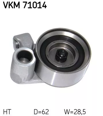 Spanrol, distributieriem SKF VKM 71014)