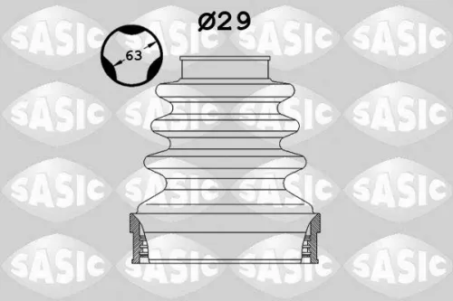 Bellow Kit, drive shaft SASIC 2873883)
