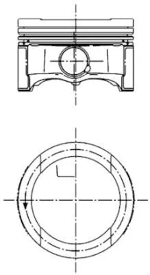 Zuiger KOLBENSCHMIDT 99792600)