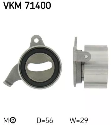 Spanrol, distributieriem SKF VKM 71400)