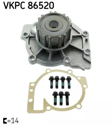 Waterpomp, motorkoeling SKF VKPC 86520)