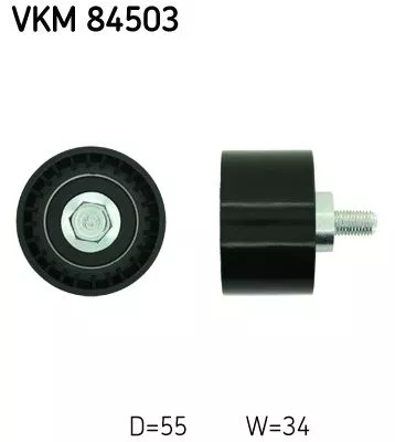 Ombuigingspoelie/geleidingspoelie, distributieriem SKF VKM 84503)