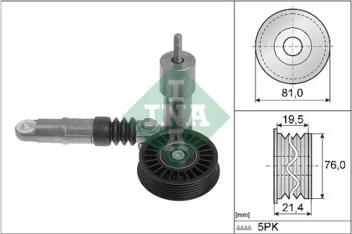 Riemspanner, V-geribbelde riem Schaeffler INA 534 0014 10)