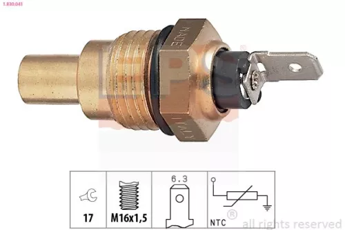 Sensor, koelvloeistoftemperatuur EPS 1.830.041)