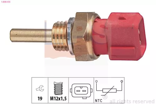 Sensor, koelvloeistoftemperatuur EPS 1.830.155)