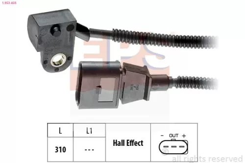 Sensor, nokkenaspositie EPS 1.953.456)