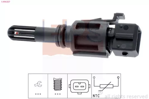 Sensor, inlaatluchttemperatuur EPS 1.994.027)