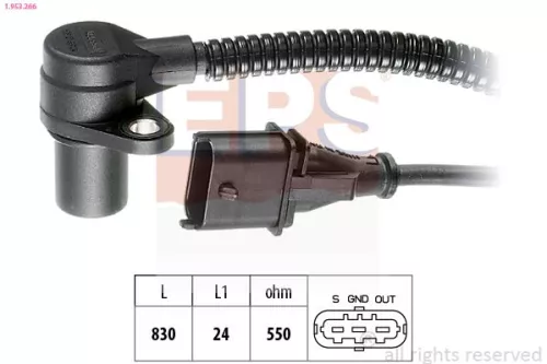 Sensor, krukaspuls EPS 1.953.266)