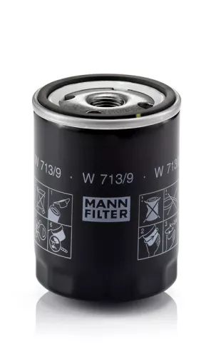 Oliefilter MANN-FILTER W 713/9)