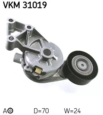 Riemspanner, V-geribbelde riem SKF VKM 31019)