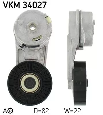 Riemspanner, V-geribbelde riem SKF VKM 34027)