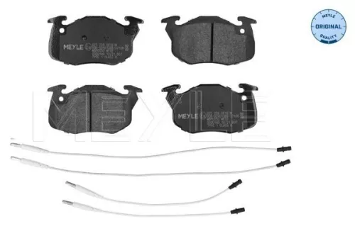 Brake Pad Set, disc brake MEYLE 025 209 0618/W)