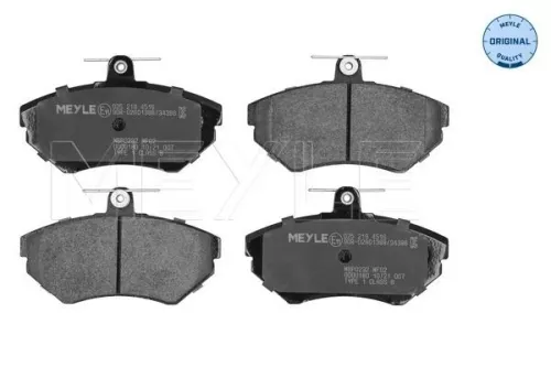 Brake Pad Set, disc brake MEYLE 025 219 4516)