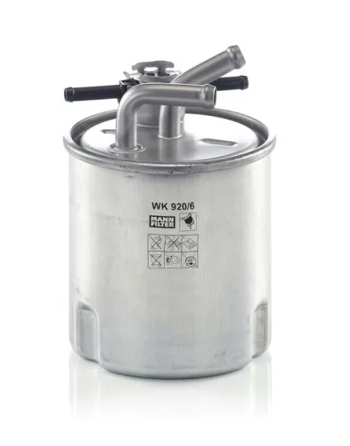 Brandstoffilter MANN-FILTER WK 920/6)