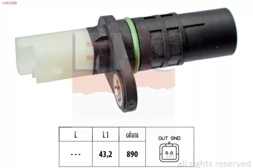 Sensor, krukaspuls EPS 1.953.555)