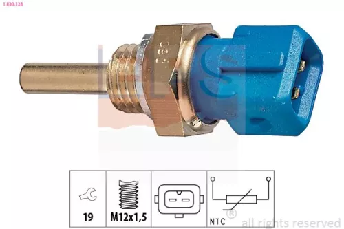 Sensor, koelvloeistoftemperatuur EPS 1.830.128)
