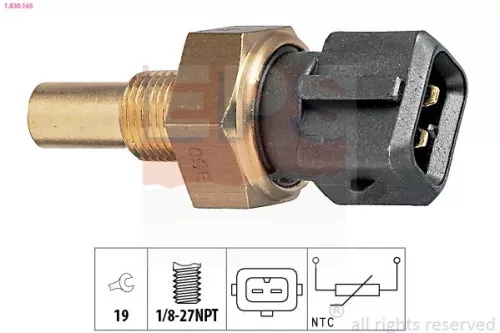 Sensor, koelvloeistoftemperatuur EPS 1.830.165)