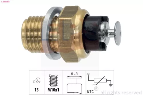 Sensor, koelvloeistoftemperatuur EPS 1.830.093)