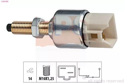 Stoplichtschakelaar EPS 1.810.092)