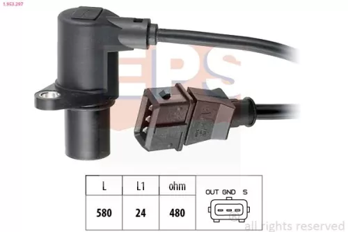 Sensor, krukaspuls EPS 1.953.297)